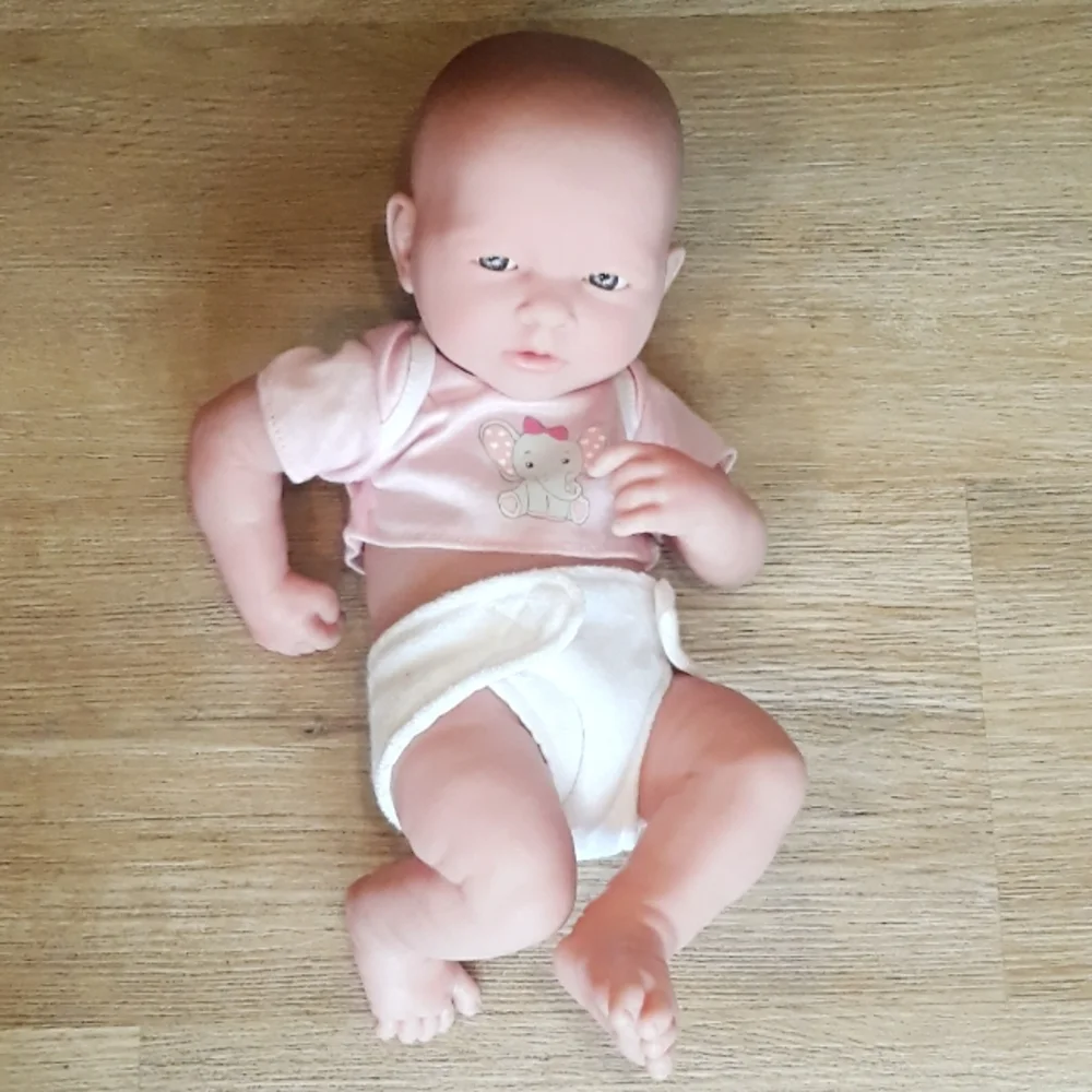 JC Toys La Newborn 14" Realistic Doll - First Day Female Newborn Doll - Picture 5 of 17